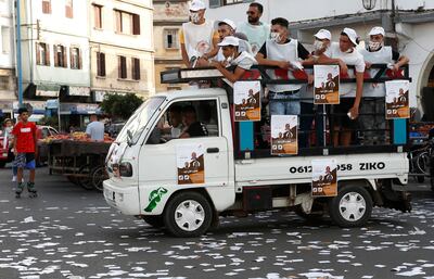A total of 395 seats in the upper house of Parliament are up for grabs in this round of elections in Morocco. AP