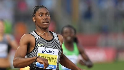 South Africa's Caster Semenya. (AFP)