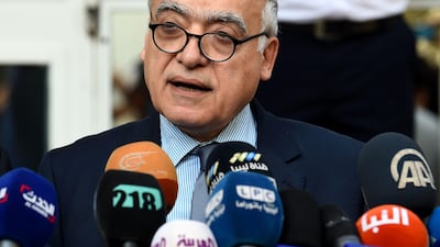 UN envoy Ghassan Salame: No breakthrough but talks will continue with rival Libyan factions. AFP PHOTO/ FETHI BELAID