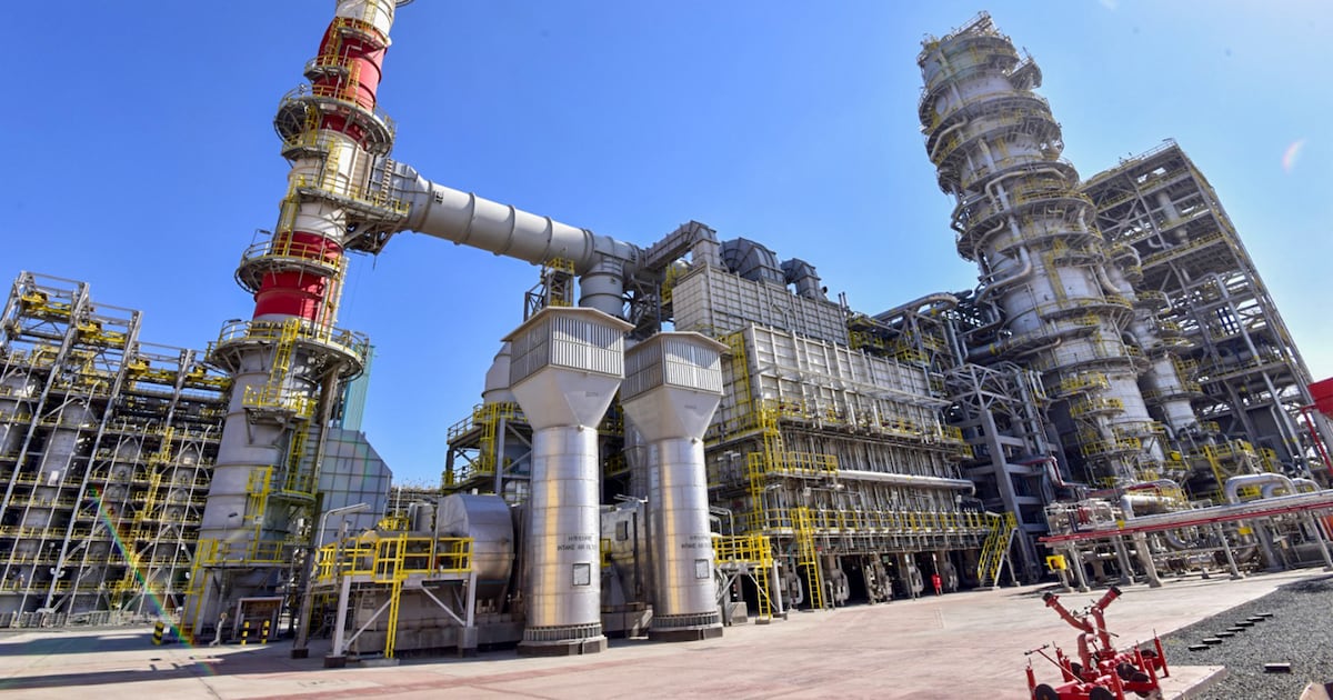 Photo: Thenationalnews A refinery in Kuwait, one of the world's biggest energy producers. AFP