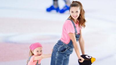 7- Ice Tots' at Dubai Ice Rink. Courtesy Dubai Ice Rink