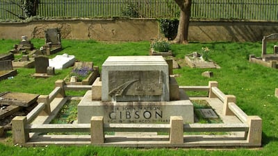 In 1933, Sir John Watson Gibson bought the estate from the Gibbons family. A monument is seen in Stanwell Burial Ground to Sir John Watson Gibson and members of his family. Wikimedia Commons