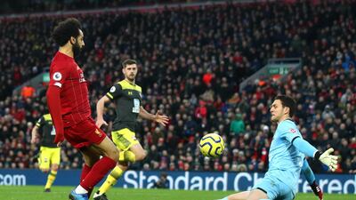 01/02/20 Liverpool 4 Southampton 0. Getty