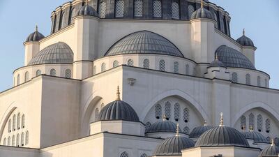 It was built and designed according to the Ruler of Sharjah's vision of faith and aesthetics based on Islamic architecture