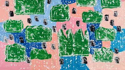 Olaf Breuning, 'Bugs' (2019). On view at Carbon 12 until March 15. Courtesy the artist and Carbon 12