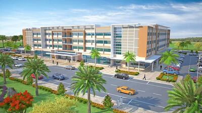 The Mirfa Al Gharbia project comprises 186 residential units and commercial units. Courtesy UPC
