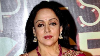Hema Malini attending the People’s Choice Awards ceremony. AFP