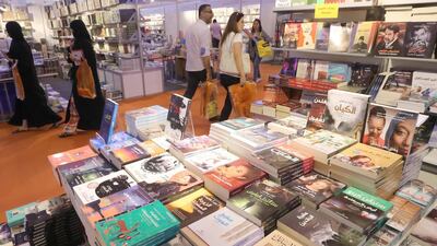 Visitors at the Sharjah International Book Fair which opened on Wednesday and will be on until November 10, 2018. AFP