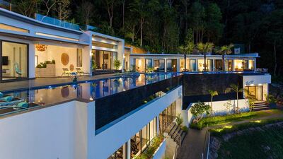 The house is set over four floors. Courtesy Signature Residences Worldwide