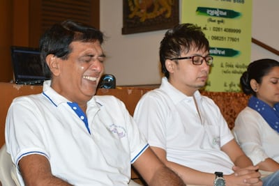 Healthy Crying Club founder Kamlesh Masalawala often kickstarts the session by channelling and expressing his grief, to make others comfortable enough to follow suit. Photo: Kamlesh Masalawala