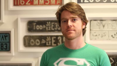 Max Stanton, also known as Max of Arabia, is one of hundreds of brand influencers in the UAE who charge companies to post about products on social media. Navin Khianey for The National