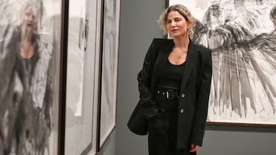 Maliha Tabari, the founder of Tabari Artspace. Khushnum Bhandari / The National