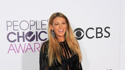 Blake Lively, in Elie Saab, arrives for the People's Choice Awards at the Microsoft Theatre in Los Angeles, California, on January 18, 2017. EPA
