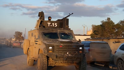 Syrian security units seized the shipment during an operation along the border with Iraq. Getty Images