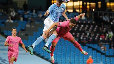 Aymeric Laporte – 7, Allowed Benzema to wriggle away from him in the first half, but Ederson spared him. Made an important block from the same man in the second half. Reuters