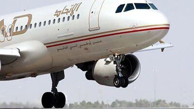 Etihad Airways' maiden profit in 2011 was $14 million. Andrew Parsons / The National