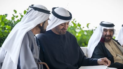 The meeting was attended by leaders of government and members of the ruling families