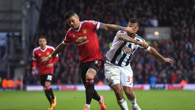 JURY'S OUT: Marcus Rojo - on his day the Argentine is a formidable defender who can operate at both centre-back and left-back. But injuries have blighted his time at Old Trafford. Getty Images