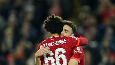 RB. Trent Alexander-Arnold (Liverpool) - Thanks to one of his expertly weighted crosses, Liverpool led early against Atletico Madrid. A second cross, low, set up the second of the 2-0 win that put Liverpool in the next round. It may be that his second assist was intended as a shot, but ‘TAA’ deserves the benefit of the doubt. EPA