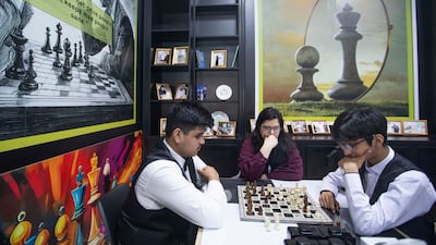 The school has sports facilities, its own newspaper and a sound room used to record audiobooks for the visually impaired. Photo: Ruel Pableo for The National