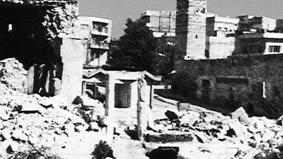 Under orders of Syria's president Hafez Al Assad, the city of Hama was razed to the ground in 1982.