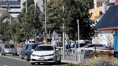 Manchester Street nearly 10 years later on February 17, 2021. AFP