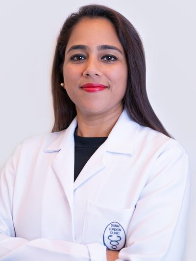 Dr Shruti Garg Indoriya says restrictions are put in place because if the expectant mother develops complications during the flight, the crew are not equipped to handle them. Courtesy Dubai London Clinic
