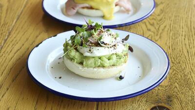 Breakfast food at the Park House brunch