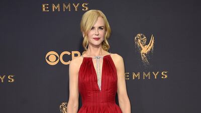 Nicole Kidman looked elegant and regal, dressed bin Calvin Klein by Appointment. Jordan Strauss/Invision/AP