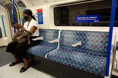 Many Londoners are afraid to touch handrails on the London Underground, bosses of the network have said. Photo: Mark Chilvers for The National