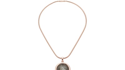 The Moneta pendant by Bulgari. Courtesy Sotheby's