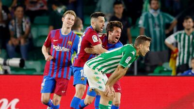 Riqui Puig (Gavi 79’) – N/A. Howled at with instructions from those around him from his first minute on the pitch. Reuters