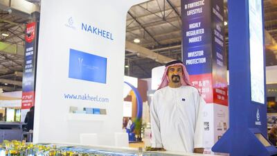 Ali Rashid Lootah, the chairman of Nakheel, was in Mumbai for the three-day Dubai Property Show. Subhash Sharma for The National
