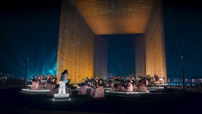 The performance has been documented in a new 50-minute film released on YouTube, which was recorded at Dubai Expo City. Photo: Expo City Dubai