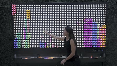 Special features within A-Maze include a colourful shadow room and the infinity mirror room.