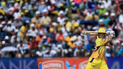 Brendon McCullum carried his bat through the innings for Chennai Super Kings. Ravindranath K / The National