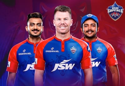 Delhi Capitals jersey for IPL 2023. @delhicapitals / Instagram