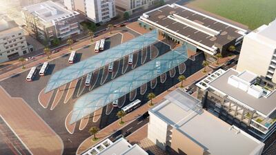 The bus station in Satwa will serve 7,800 passengers per day, rising to 15,000 with future expansion. Courtesy: RTA