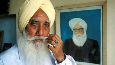 Beant Singh Sandhalwalia, a descendant of Maharaja Duleep Singh, claims to be heir to Koh-i-Noor diamond. Robert Nickelsberg / Gamma-Rapho via Getty Images