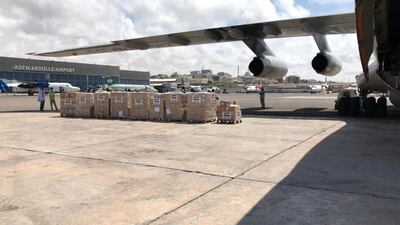 UAE has sent medical supplies to countries in need. Courtesy - Crown Prince Court