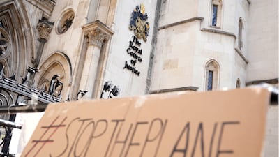 The legal battle is playing out at the High Court. AP