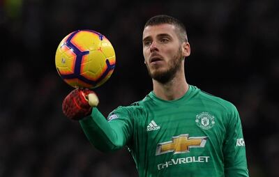 David De Gea's reputation continues to grow. EPA