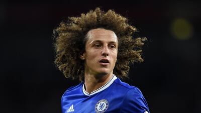David Luiz has moved across London from Chelsea to Arsenal for £8 million. EPA