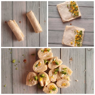 Offering traditional foods in different ways, such as creating 'sushi sandwiches', is a great way to create interesting lunch boxes. Photo: Bumblebee Foods