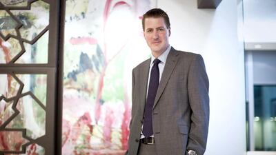 David Marshall of Emirates NBD Asset Management. Razan Alzayani / The National