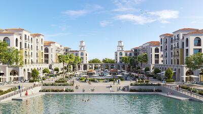 The town centre at Bloom Living. Courtesy Bloom Holding