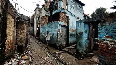 New plan will see the Indian government give financial support to states that provide land rights, basic services and affordable housing to millions who live in city slums. Above, Kathputli Colony in Delhi has been home to migrant puppeteers, jugglers, magicians, animal tamers, musicians and dancers for six decades. It is now slated to be razed.