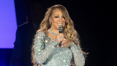 Mariah Carey is bringing her Christmas show to Abu Dhabi in December. Ruel Pableo for The National