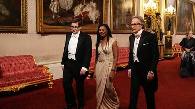 Conservative Party leader Kemi Badenoch and guests. Getty Images