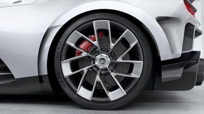 The car is being revealed this weekend at the Pebble Beach Concours d'Elegance in Monterey, California. Courtesy Bugatti